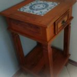 Mesa com Azulejo Hidráulico